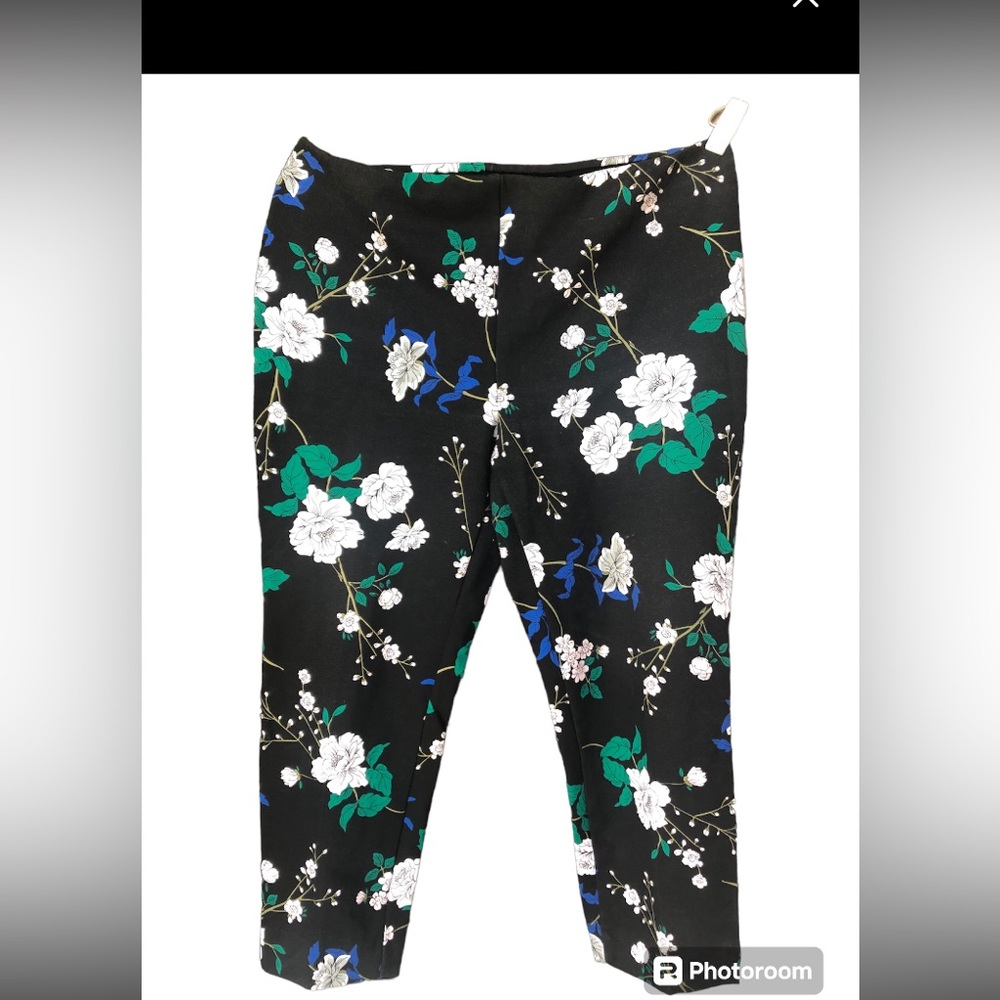 Floral Capri Pants